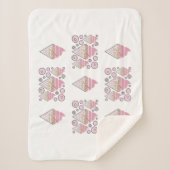 Unwiderstehliches Eiscreme Sherpadecke (Vorderseite)