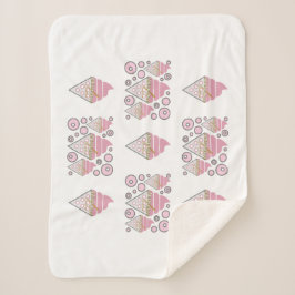 Unwiderstehliches Eiscreme Sherpadecke