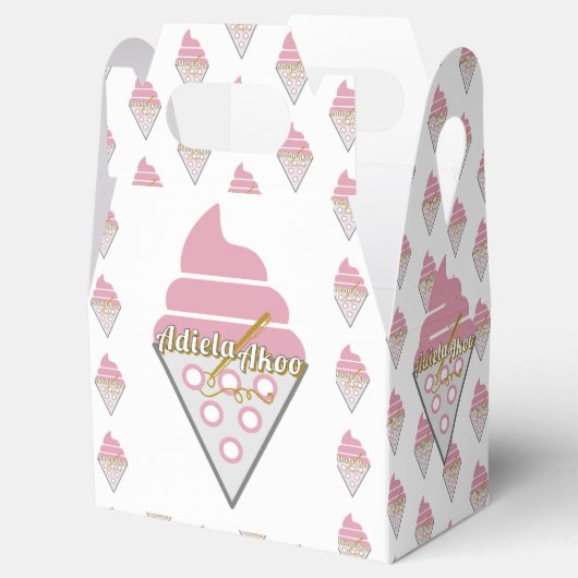 Unwiderstehliches Ice Cream Gevor Box von Adiela A Geschenkschachtel (Geöffnet)