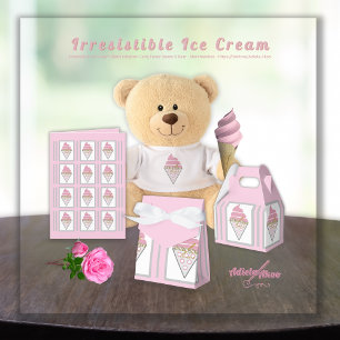 Unwiderstehliches Ice Cream Gevor Box von Adiela A Geschenkschachtel