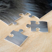 Unwiderstehliches Katze Zorro Puzzlespiel Puzzle (Seite)