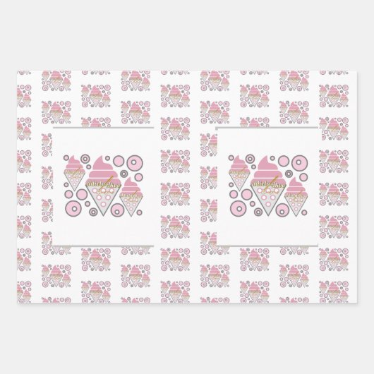 Unwiderstehliches Papier für die Verpackung von Ei (Vorderseite)