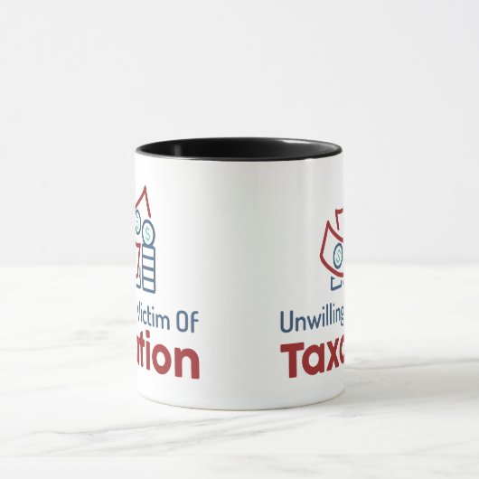 Unwilliger Steueropfer Tasse (Zentrum)