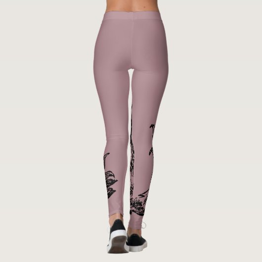 Unwissende Leggings (Rückseite)