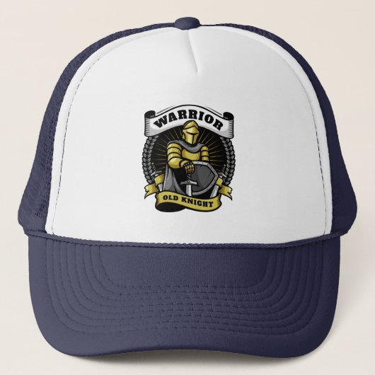 Unwohnliche Ritter Truckerkappe (Vorderseite)