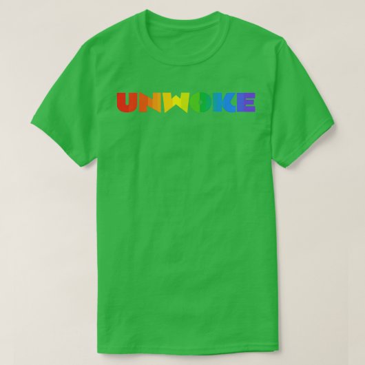 Unwoke TShirt (Design vorne)