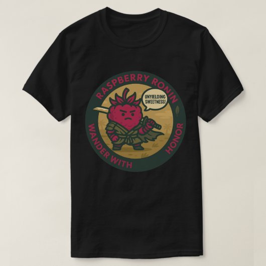 Unyielding Sweetness Warrior Raspberry  T-Shirt (Design vorne)