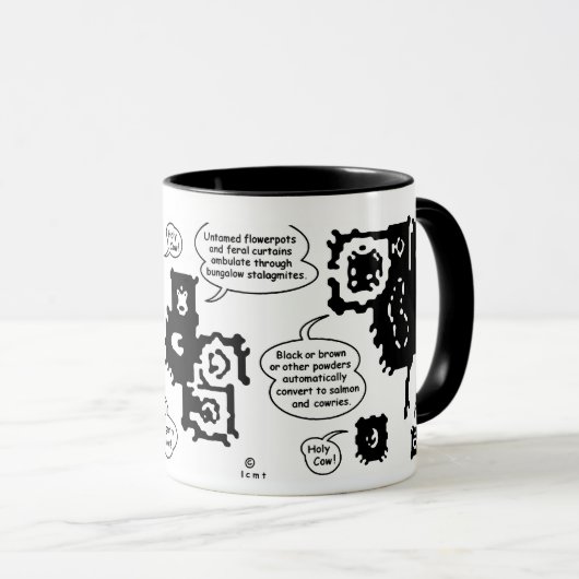 Unzählige Blumentöpfe Tasse (VorderseiteRechts)