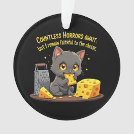 Unzählige Horror warten, aber ich bleibe treu Ornament