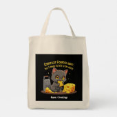 Unzählige Horror warten, aber ich bleibe treu Tragetasche (Rückseite)