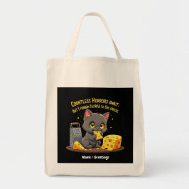 Unzählige Horror warten, aber ich bleibe treu Tragetasche