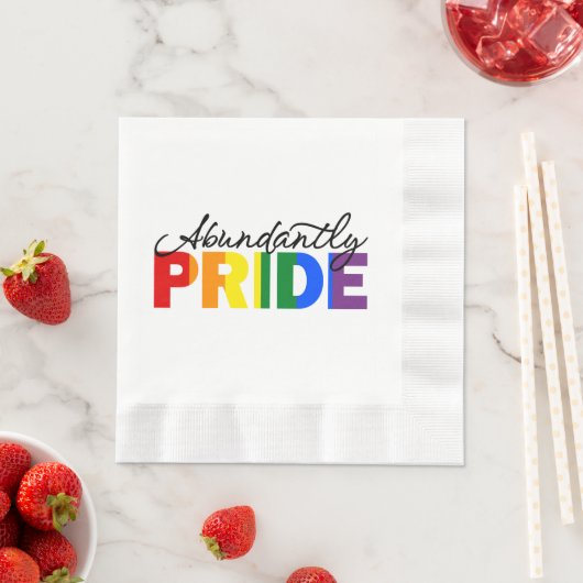 Unzählige Pride Paper Napkin Serviette (Beispiel)