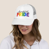 Unzählige Pride Rainbow Gay Proud Trucker Hat Truckerkappe (Beispiel)