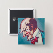 Unze Pinback- der Zauberer Button (Vorne & Hinten)