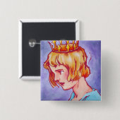 Unze Pinback - Dorothy Button (Vorne & Hinten)