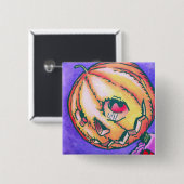 Unze Pinback - Jack Pumpkinhead Button (Vorne & Hinten)