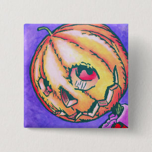 Unze Pinback - Jack Pumpkinhead Button