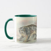 Unze (Schnee-Leopard) jetzt L… Tasse (Links)