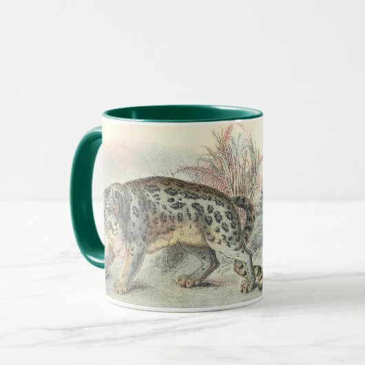Unze (Schnee-Leopard) jetzt L… Tasse (Vorderseite Links)