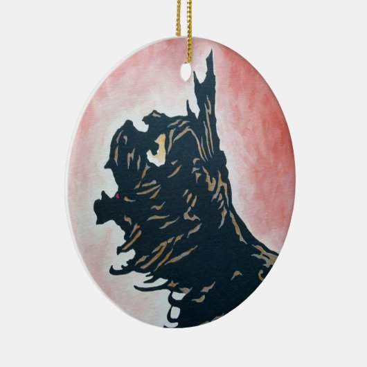 Unze-Verzierung - Toto Keramikornament (Rechts)