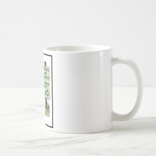 Unze - Zinn-Mann Kaffeetasse (Rechts)