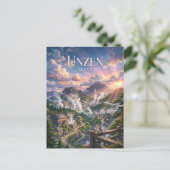 Unzen Japan Postkarte (Stehend Vorderseite)