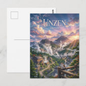 Unzen Japan Postkarte (Vorne/Hinten)