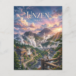 Unzen Japan Postkarte