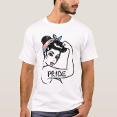 Unzerbrechlich starker weiblicher Transgender-Tran T-Shirt (Vorderseite)