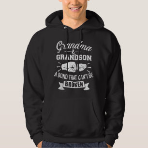 Unzerbrechliche Bindung zwischen Oma und Enkel Hoodie