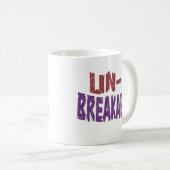 Unzerbrechliche Bold- und Resilient-Typografie Kaffeetasse (VorderseiteRechts)