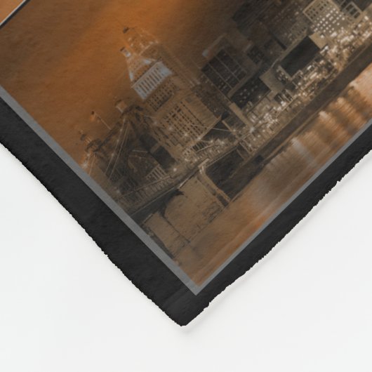 Unzerbrechliche Bonddecke Fleecedecke (Ecke)