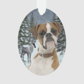 Unzerbrechliche Boxer-Ornament Ornament (Vorderseite)