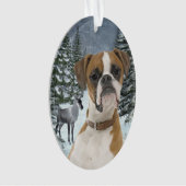 Unzerbrechliche Boxer-Ornament Ornament (Vorderseite)