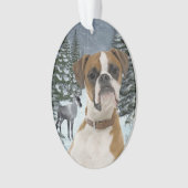 Unzerbrechliche Boxer-Ornament Ornament (Vorderseite)