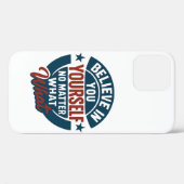Unzerbrechliche Emblem Case-Mate iPhone Hülle (Rückseite (Horizontal))