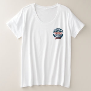 Unzerbrechliche Emblem Große Größe T-Shirt