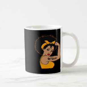 Unzerbrechliche Multiple Sklerose Afro Black Kaffeetasse