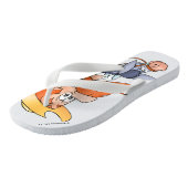 Unzerbrechliche Paare - Quixote / Sancho, und... Badesandalen (Schrägansicht)