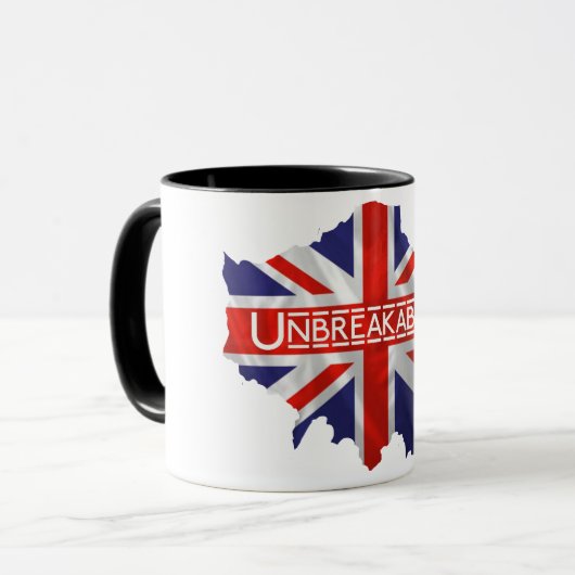 Unzerbrechliche Tasse (Vorderseite Links)