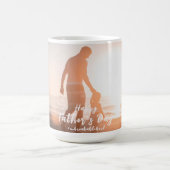 Unzerbrechliche Vater-Sohn-Bindung Vatertagsgesche Kaffeetasse (Mittel)