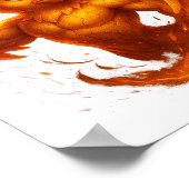 Unzerbrechlicher Geist - Fiery Phoenix Cartoon DRU Poster (Ecke)