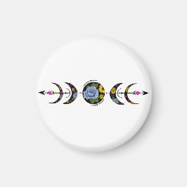 Unzerbrechlicher Kreislauf der Natur Magnet