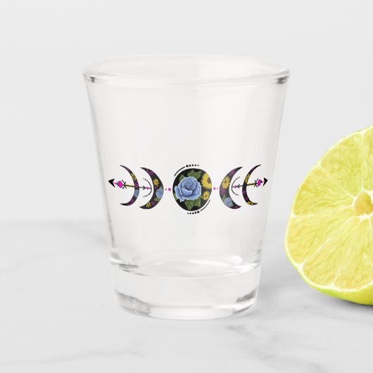 Unzerbrechlicher Kreislauf der Natur Schnapsglas (Vorderseite)