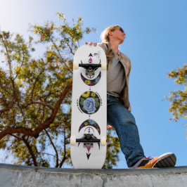 Unzerbrechlicher Kreislauf der Natur Skateboard