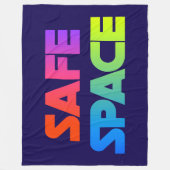 Unzerbrechlicher Stolz: Safe Space Blanket Fleecedecke (Vorderseite)