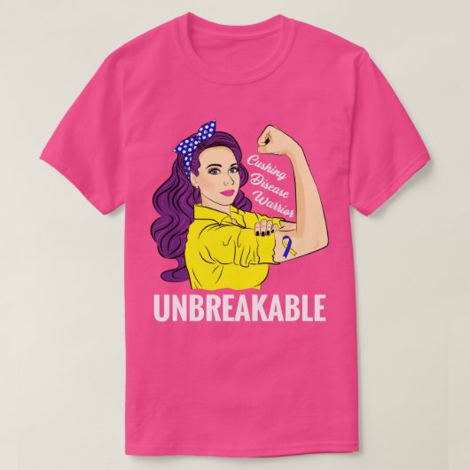 Unzerbrechliches Bewusstsein des Kriegers gegen Kr T-Shirt (Design vorne)