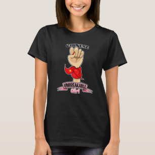 Unzerbrechliches chinesisches Mädchen I chinesisch T-Shirt