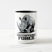 Unzerbrechliches Rhino: Stärke und Power entleert Tasse (Zentrum)