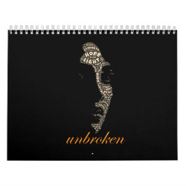 Unzerbrochene Frau Inspirierendes Wort Kalender